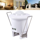 360 PIR IR Infrared Motion Sensor Detector Light Switch For Hallway Occupancy Lamp