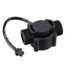 FS300A G3/4 DN20 Hall Flow Sensor 6 Points Air Conditioning Water Flow Sensor 1-60L/MIN