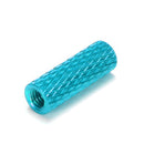 Suleve M3AS3 10Pcs M3 15mm Knurled Standoff Aluminum Alloy Anodized Spacer