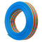 5pcs 5M 1.27mm Pitch Ribbon Cable 16P Flat Color Rainbow Ribbon Cable Wire Rainbow Cable