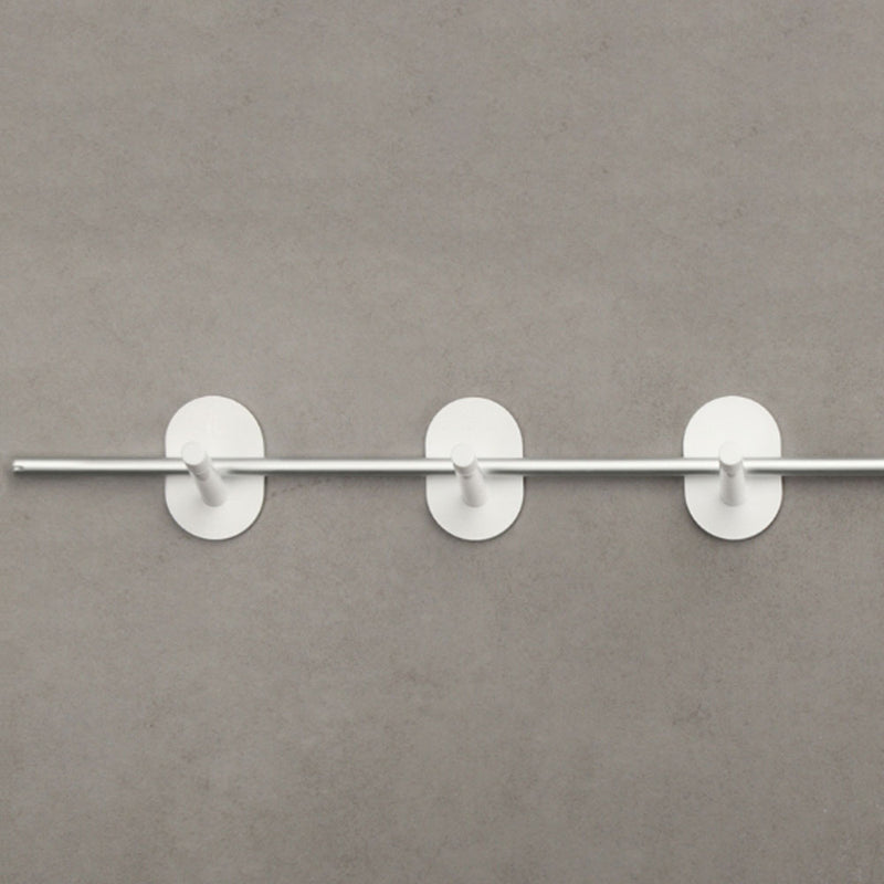 3PCS 8H Adhesive Multi-function Hooks / wall Mop Strong Hook Holder