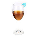KCASA KC-GC12 6Pcs Silicone Dolphin Tongue Wine Charm Wine Glasses Cocktail Drink Maker Bar Tools