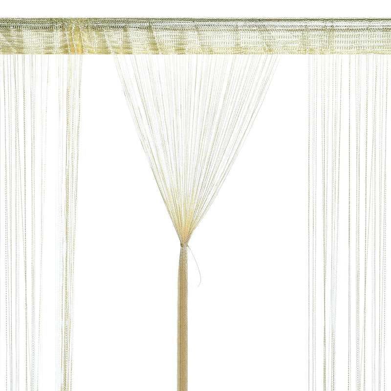 Solid Curtains String Curtains Windows Room Divider Door Decorative Line Curtain