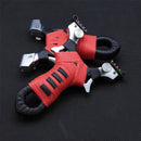 Cross Fiber Optic Aiming Sling-shot Zinc Alloy Sling Tactical Rubber Band Sling Camping Shooting Tools
