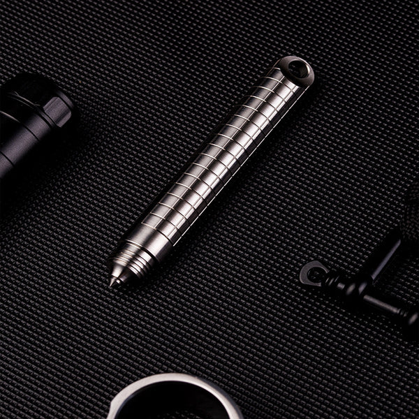 DITO Mini Portable Telescopic Titanium Tactical Pen Outdoor Tungsten Steel Safety Survival Emergency Tool EDC Collection