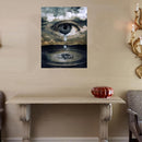 5D Diamond Painting Rhinestone Full Mosaic Craft Eye With Tears Cross Stitch Home Decorations