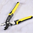 Cable Wire Stripper Cutter Hand Crimper Multifunctional Terminal Stripping Tool Pliers Tool