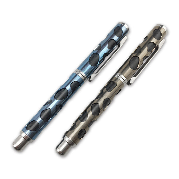 ZANLURE 13cm Titanium Alloy Tactical Pen Multi-function Tungsten Steel Attack Head Writing Tool Outdoor Hunting Survival Gear