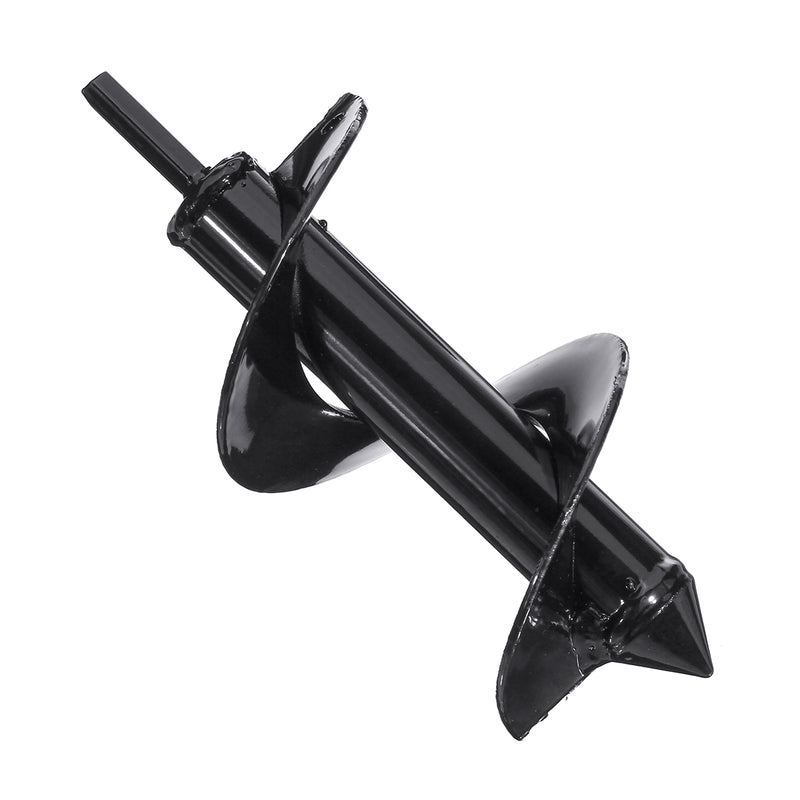 80 x 180mm Garden Earth Planter Spiral Auger Drill Bit Hex Handle Hole Digge Tools Kit