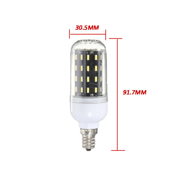 E27/E14/E12/B22/G9/GU10 LED Bulb 4W SMD 4014 56 400LM Pure White/Warm White Corn Light Lamp AC 220V