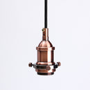 E27 Vintage Loft Metal Ceiling Pendant Lamp Hanging Light Holder Socket