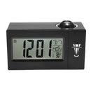 Snooze Alarm Clock Backlight Wall Projector Projection Clocks With Thermometer 12/24 Hour Calendar