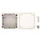 Plastic Waterproof Electronic Project Box Clear Enclosure Cover Electronic Project Case 120*120*90mm