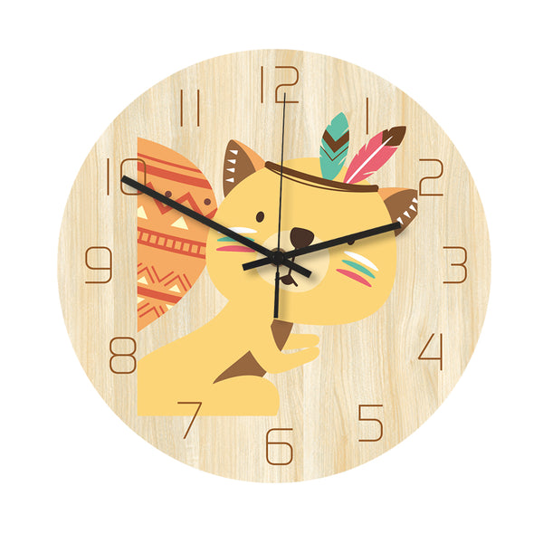 Loskii CC038 Creative Wall Clock Mute Wall Clock Quartz Wall Clock For Home Office Decorations