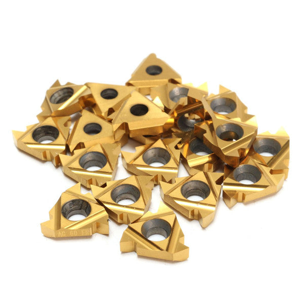 20pcs 16IR AG60 16ER AG60 Carbide Inserts Internal External Thread CNC Blade