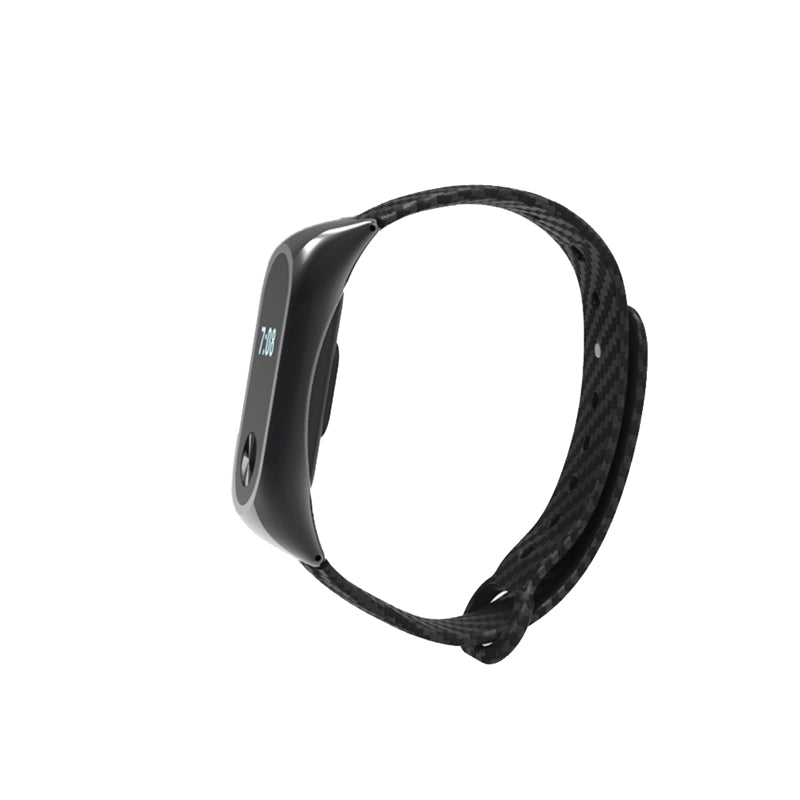 Bakeey Metal Carbon Fiber Replacement Wrist Strap Bracelet for Xiaomi Mi band 2 Wristband