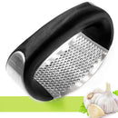 Ring Shape Stainless Steel Garlic Presser Rocker Kitchen Garlic Mincer Chopping Garlic Press Tools Kitchen Gadgets