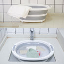 4 in 1 Multi-function Folding Cutting Board Dish Tub Drain Basket Vegetable Basin