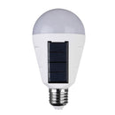 7W Solar Powered E27 LED Rechargeable Light Bulb Tent Camping Emergency Lamp with Hook