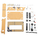 1602 LCD 3-channel Alarm DIY Clock Kit Time Temperature Date Week Display Digital Clock Kit