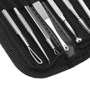 Y.F.M 7Pcs Stainless Steel Multipurpose Blackhead Acne Comedones Remover Extractor Tool Set Kit