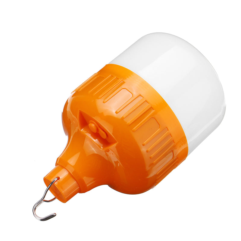 50W / 100W / 150W LED Solar Energy Charging Light Bulb Camping With DC Charger