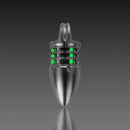 ROVYVON St Guard Lanyard Pendant EDC Collections for DIY Titanium Bead Knif Flashlight Tactical Supplies