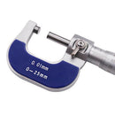 Outside Diameter Micrometer 0-25mm Micrometer Centimeter Card Spiral Micrometer Silk Card 0.01mm