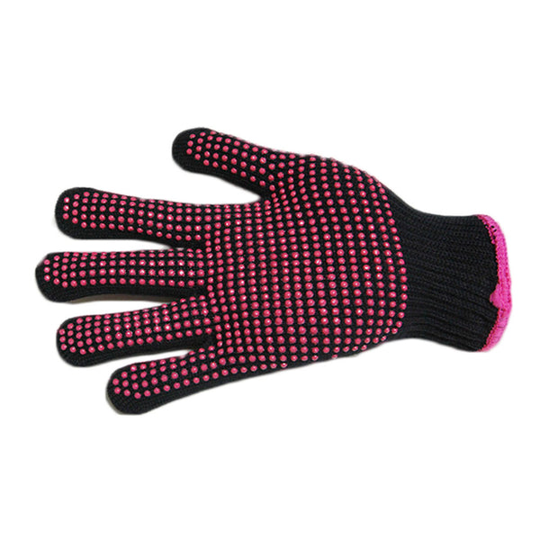 1pc PVC Dot Plastic Safety Protecting Glove Elastic Cuff Insulated Resistant High-temperature Glove