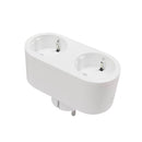 Smart WiFi Socket Voice Remote Control Timing Electric Plug Socket  2 European Socket Compatible with Amazon Alexa  IFTT Google Home Assistance