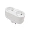 Smart WiFi Socket Voice Remote Control Timing Electric Plug Socket  2 European Socket Compatible with Amazon Alexa  IFTT Google Home Assistance