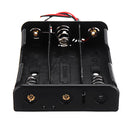 5pcs 4 Slots 18650 Battery Holder Plastic Case Storage Box for 4*3.7V 18650 Lithium Battery