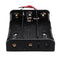 5pcs 4 Slots 18650 Battery Holder Plastic Case Storage Box for 4*3.7V 18650 Lithium Battery