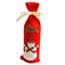 1pcs/bag Santa Claus Snowman Little Bear and Deer Red Bag Wine Bottle Gift Bag Decoration For New Ye