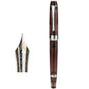 Penbbs 456 Resin Transparent Quality Negative Pressure Fountain Pen Fine 0.5mm Nib vacuum filling Student Writing Gift