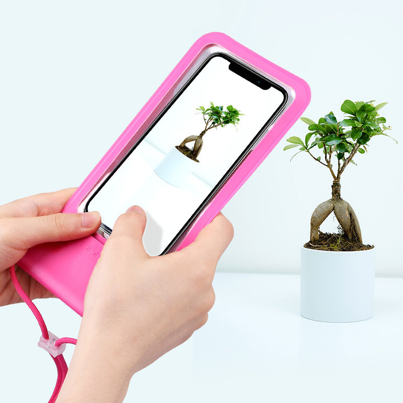 KUULAA IPX8 Waterproof Phone Pouch Screen Touch Underwater Swimming Diving PU+TPU Phone Bag for iPhone Huawei Xiaomi