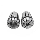 2pcs 1/8 1/4 Inch ER25 Spring Collet Set CNC Carving Machine Milling Chuck Collet