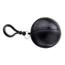 Outdoor Portable Raincoats Ball Moving Boxes Disposable Raincoat Camping Fishing Travel Emergency Poncho Key Chain