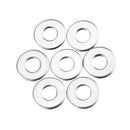 50Pcs M2/M2.5/M3/M4 Stainless Steel Flat Washer for RC Model