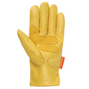 Motorcycle Leather Yellow Motorbike Winter Sport Racing Gloves S M L XL