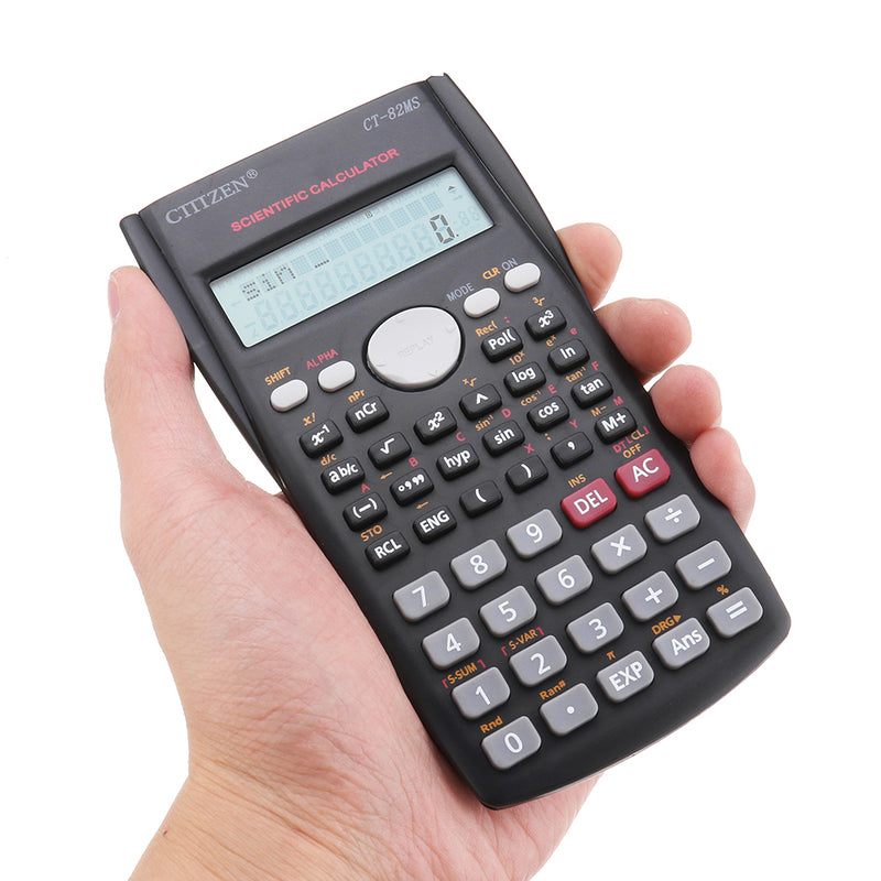 2 Line Display Scientific Calculator Portable Handheld Multi functional Digital for Mathematics