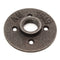 10pcs 3/4 Inch Black Malleable Iron Floor Flange Fitting Pipe NPT Antique Wall Flange Seat