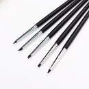 5Pcs Dental Adhesive Composite Resin Cement Porcelain Tooth Silicone Brush Pen Dental Tools