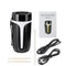 7 Color Ambient Light Car Air Purifier USB HEPA Air Cleaner Filter Car Aroma Humidifier Music Player