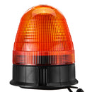 DC12-24V 60LED Magnetic Roof Rotating Flash Amber Beacon Strobe Tractor Warning Signal Light