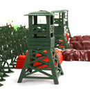 300Pcs Soldier Military Plane T ank Model Movable Joints Toys Boys Kids Gift