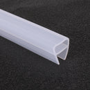 U-Shape 1M Shower Screen Sealing Bath Shower Glass Door Strip 6mm/8mm/10mm/12mm