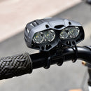 XANES ML01 Waterproof Bike Front Light 4* T6 4 Modes Multipurpose Outdoor Sports Headlight