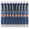 BAOKE PC198 Push Type Ink Blue Neutral Pen Doctor Prescription Dedicated Pen 0.5mm