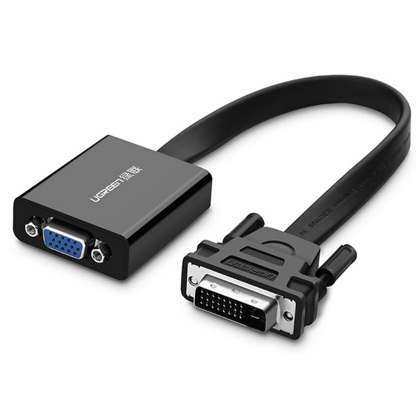 UGREEN MM108 DVI(24+1) Male to VGA Female 1080P HDTV Converter DVI Video Adapter Cable